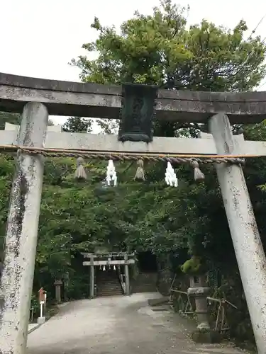 玉作湯神社の鳥居