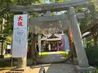 鏡石鹿嶋神社 *安産・開運・勝利の神さま*の鳥居