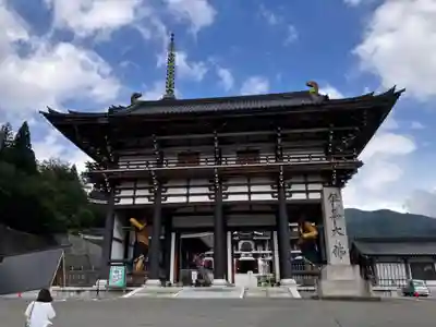川会山長楽寺の山門・神門