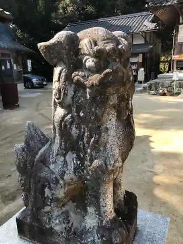 石上布都魂神社の狛犬