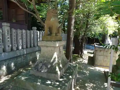 野口神社の狛犬