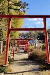 小川諏訪神社の鳥居