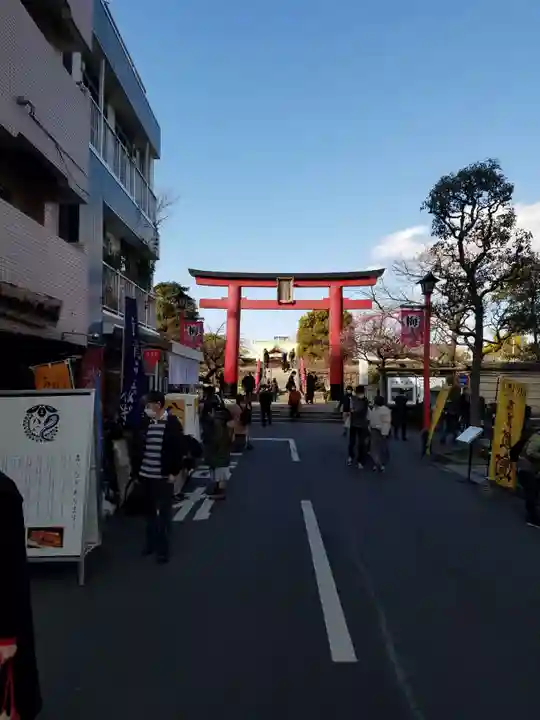 亀戸天神社の鳥居