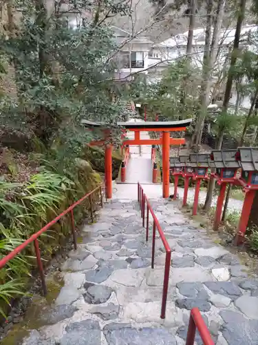 貴船神社の鳥居