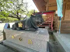 蒲原神社の狛犬