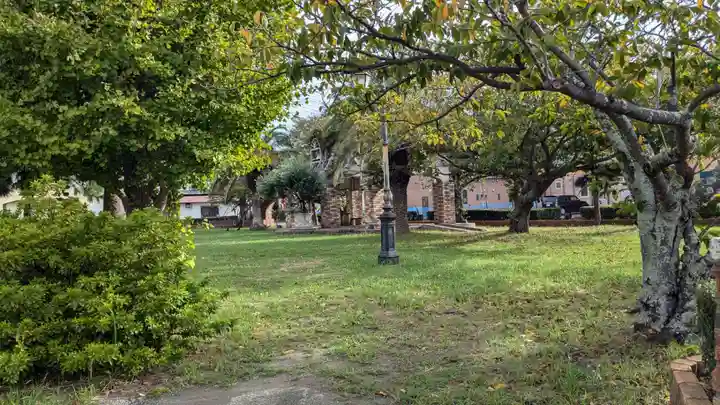 震災観音堂の周辺