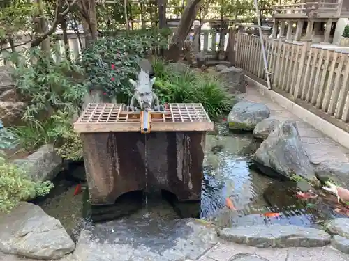 厳嶋神社の手水舎