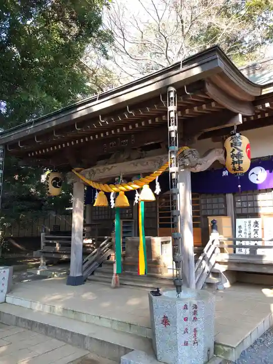 譽田八幡神社の本殿・本堂