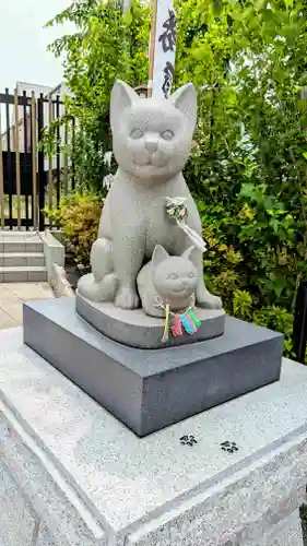 駒込妙義神社の狛犬