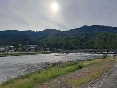 櫟谷宗像神社(松尾大社摂社)の周辺