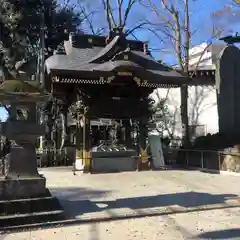 大國魂神社の手水