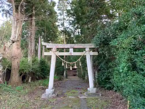 石祇神社の鳥居