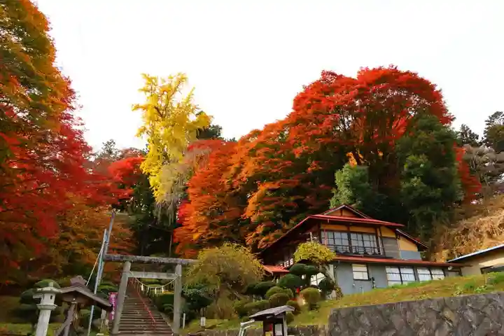 三春大神宮の鳥居