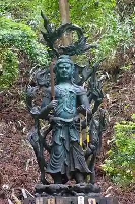  閼伽井不動明王の像