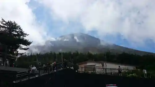 冨士山小御嶽神社の景色