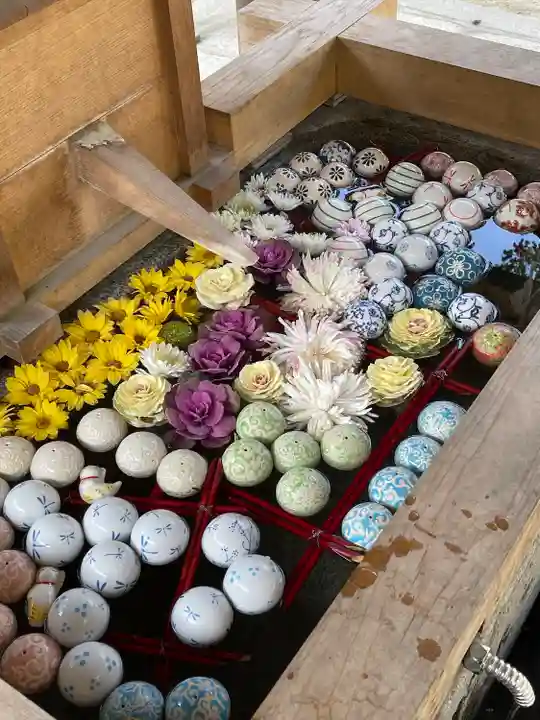 四條畷神社の手水舎