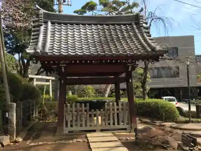 護国寺の手水舎