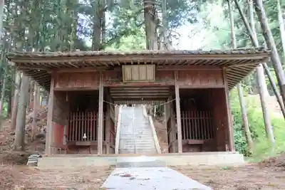 川辺八幡神社の山門・神門