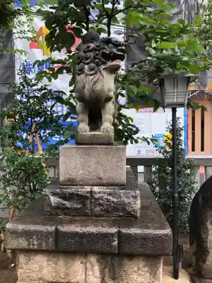 皆中稲荷神社の狛犬
