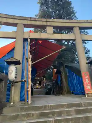大鳥神社の鳥居
