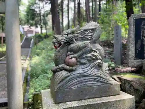 眞名井神社（籠神社奥宮）の狛犬
