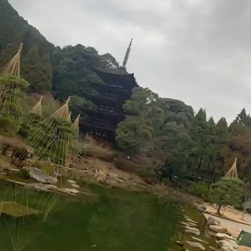 瑠璃光寺の庭園