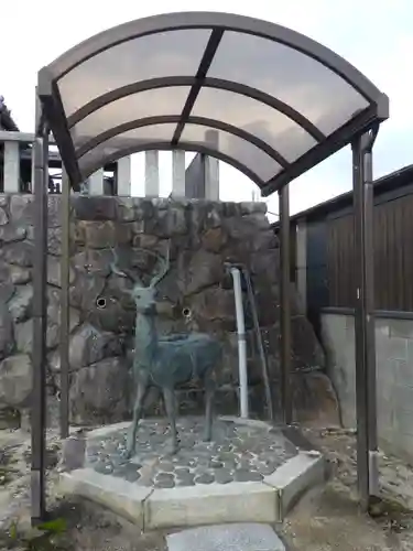 櫟谷七野神社の狛犬