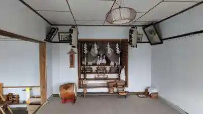 湯沸神社の本殿・本堂