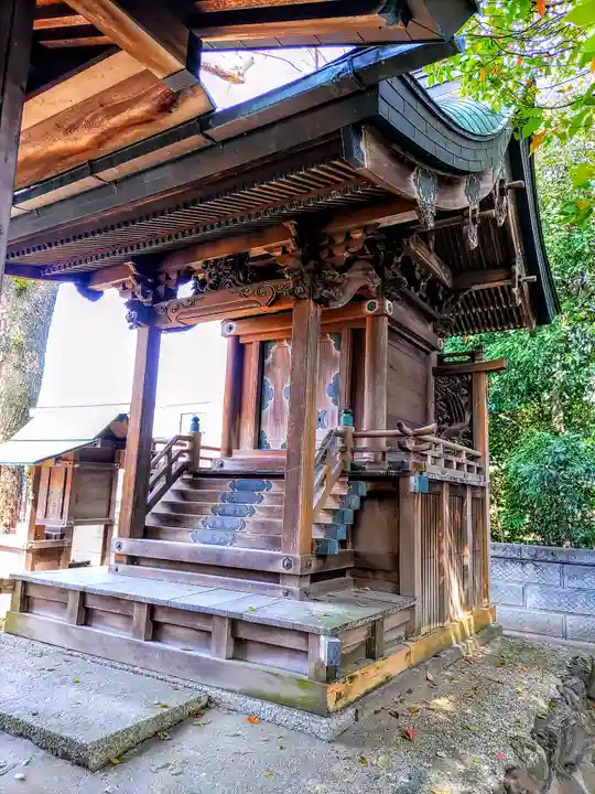神明神社(大留町5)の本殿・本堂