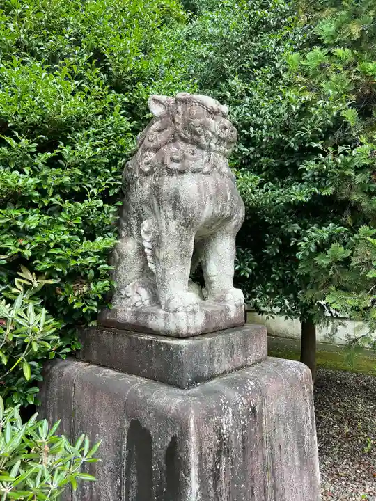 栃木縣護國神社の狛犬