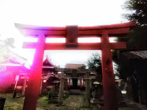 諏訪神社の鳥居