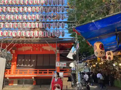 花園神社の神楽