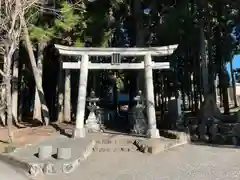 山宮浅間神社の鳥居