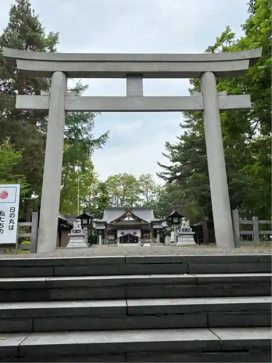 鷹栖神社の鳥居
