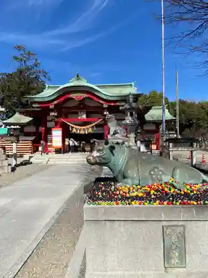 上野天満宮の狛犬