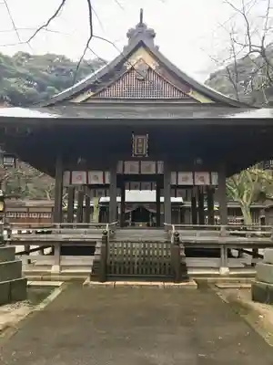 金崎宮の本殿・本堂