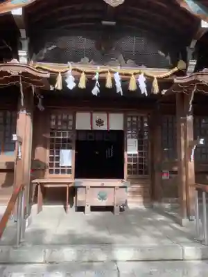 闇之森八幡社の本殿・本堂