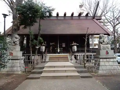 高円寺氷川神社の本殿・本堂