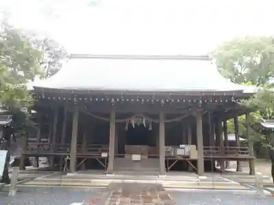 千栗八幡宮の本殿・本堂