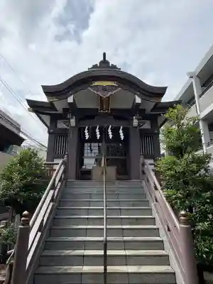 神楽坂若宮八幡神社の本殿・本堂
