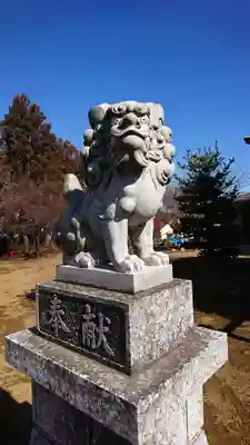 東雷神社の狛犬
