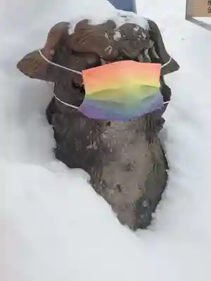 成田山札幌別院新栄寺の狛犬