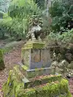 須波阿津疑神社の狛犬