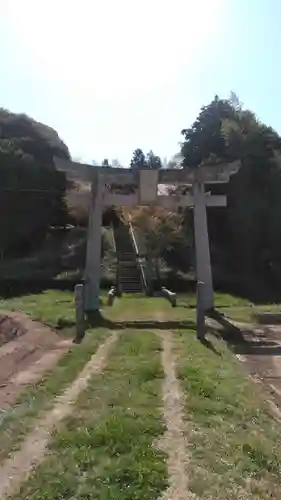 七所神社の鳥居