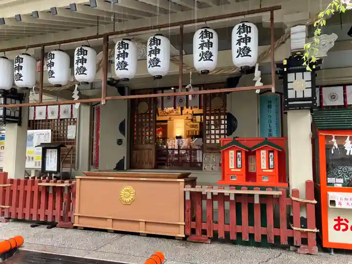 露天神社(お初天神)の本殿・本堂