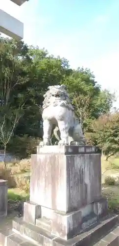 茨城縣護國神社の狛犬