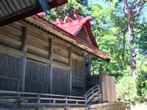 松前神社の本殿・本堂