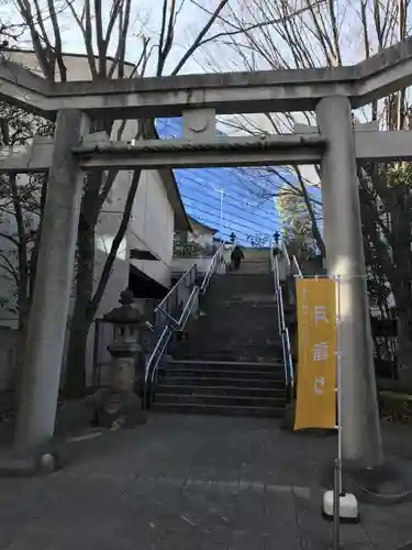 北谷稲荷神社の鳥居