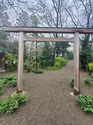 冠稲荷神社の鳥居