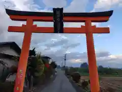 鎮守府八幡宮の鳥居